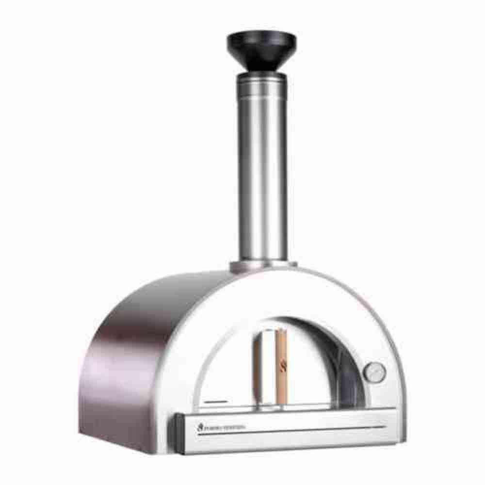 overview photo FVP200C oven - still chimney, copper body